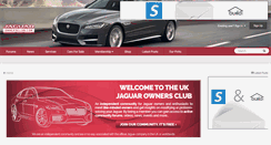 Desktop Screenshot of jaguarownersclub.com